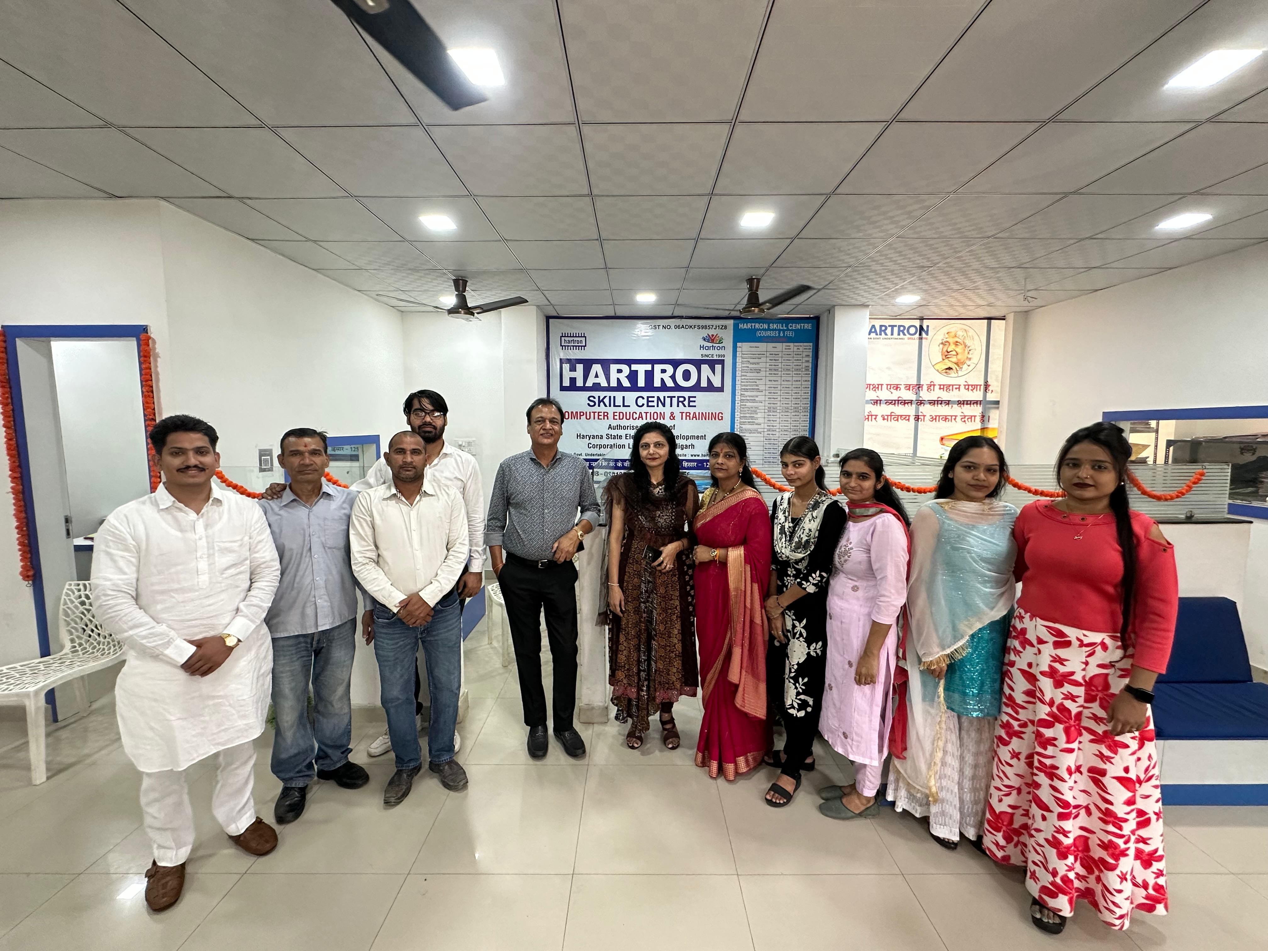 Faculty at Hartron Hisar
